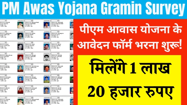 PM Awas Yojana Gramin Survey 2026